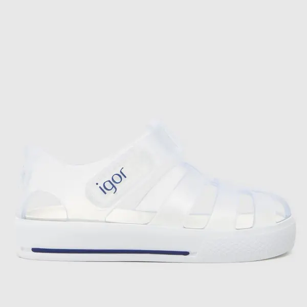 Image of Igor clear star Toddler sandals Clear UK 8 (EU 25)