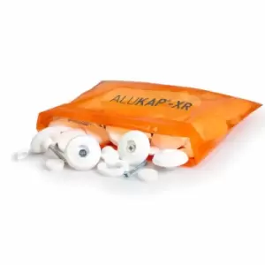 Image of Alukap-XR Fixing Buttons for 10-35mm Axiome White - 10 Pack