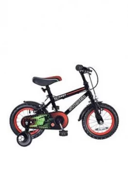 Image of Concept Concept Striker Boys 7" Frame 12" Wheel Bike Black