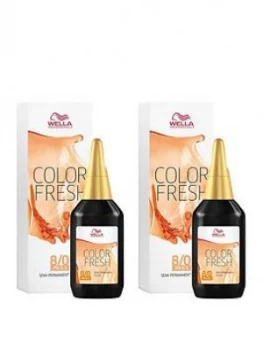 Image of Wella Wella Professionals Color Fresh Semi-Permanent Colour Light Blonde 75ml Duo Pack