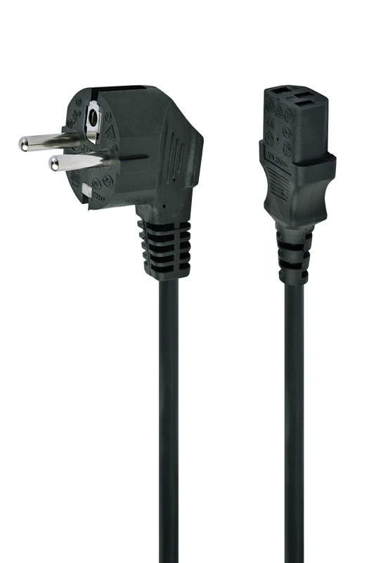 Image of Gembird PC-186-VDE-10M power cable Black CEE7/4 C14 coupler