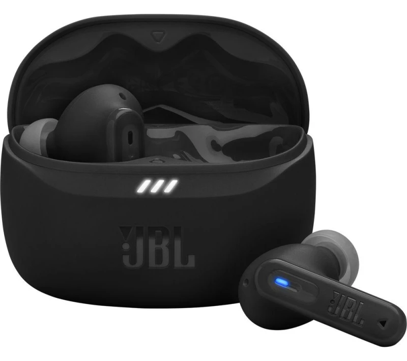 Image of JBL Tune Beam 2 Wireless Bluetooth Noise Cancelling Earbuds - Black 1200130016479