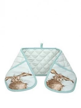 Image of Royal Worcester Wrendale Double Oven Glove Hare
