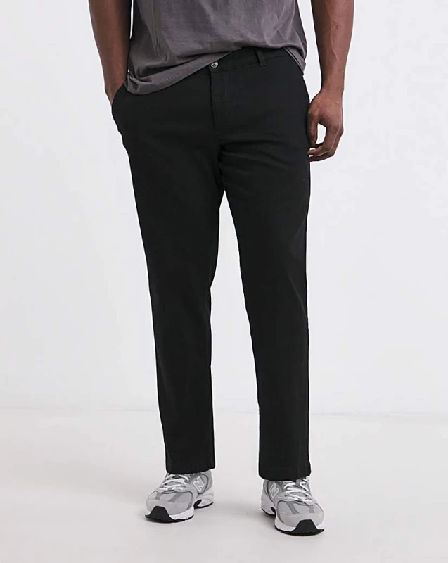 Image of jack & jones Jack & Jones Marco Dave Chino - Black - JACK & JONES - Size: 40R Black Male 40R NU15216
