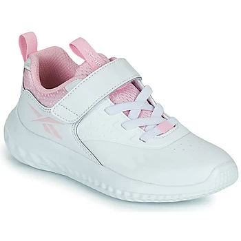 Image of Reebok Sport RUSH RUNNER Girls Childrens Shoes Trainers in White,1.5 kid