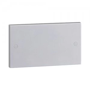 Image of KnightsBridge White 2G Blanking Plate Electric Wall Switch Box