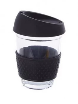Image of Premier Housewares Mimo Glass Travel Mug With Silicone Band