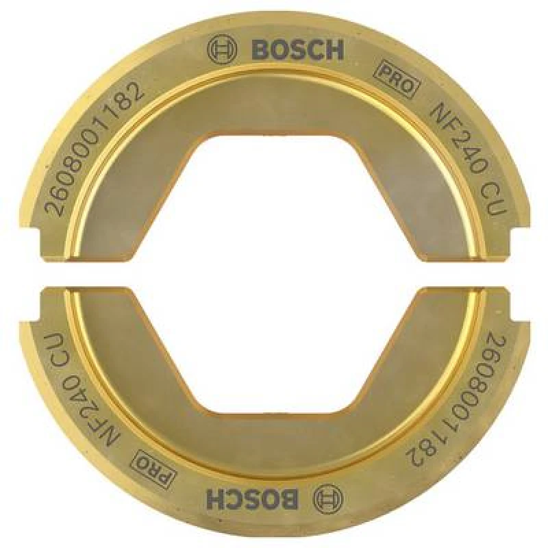 Image of Bosch Accessories Bosch Accessories 2608001144 2608001144 Crimp inset Spade terminals, Spade terminals 240 up to 240 mm² 2608001144
