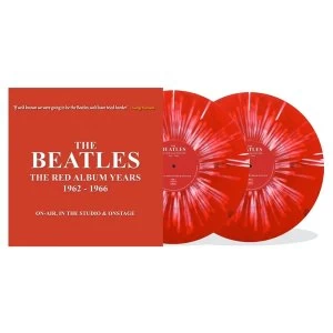 Image of The Beatles - The Red Album Years 1962-1966 Limited Edition Red Splatter Vinyl