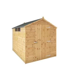 Image of Mercia 8ft x 6ft Premium Shiplap Security Apex Shed