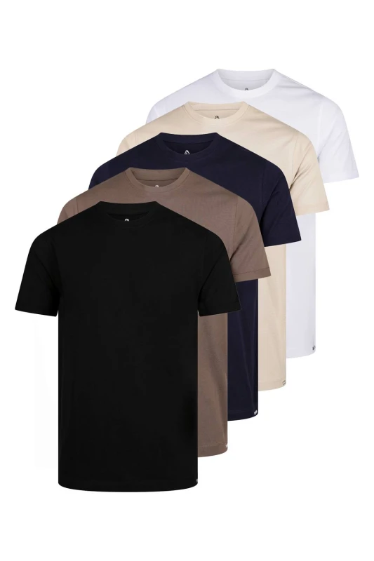 Image of Luke 1977 Luke 1977 Men Floyd 5 Pack T-Shirts Size: Medium Multi M Male 5063494133079