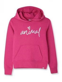 Image of Animal Girls Rachelle Hoodie - Pink, Size Age: 13-14 Years, Women