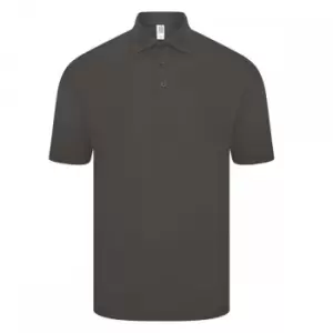 Image of Casual Classics Mens Original Tech Pique Polo Shirt (M) (Charcoal)