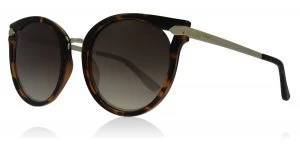 Image of Guess GU7529 Sunglasses Dark Havana 52G 54mm