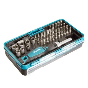 Image of Makita 47 Piece Ratchet Screwdriver and Bit Set