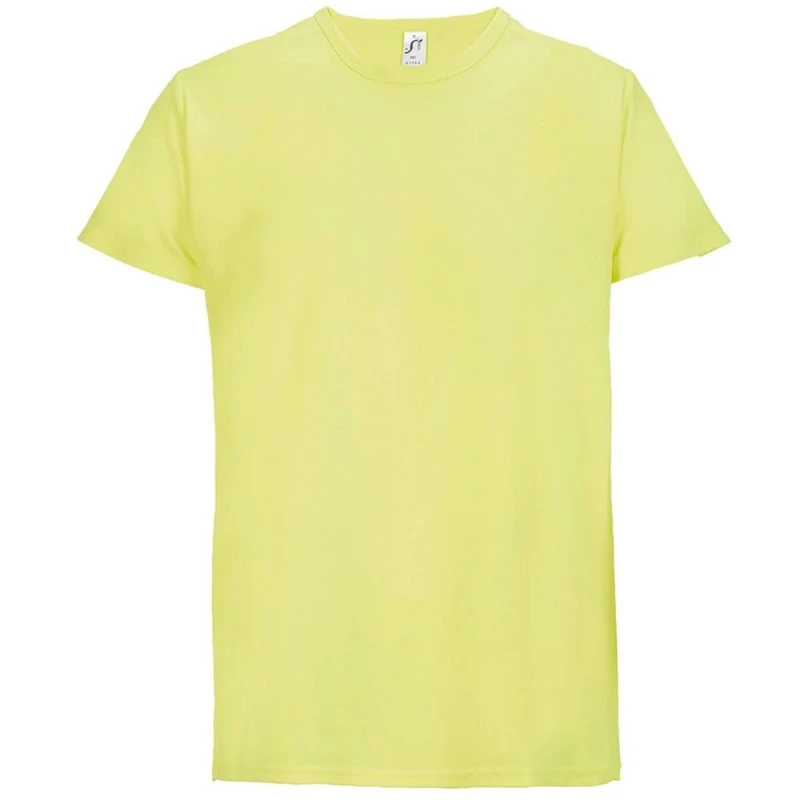 Image of SOL'S Mens Sprint T-Shirt in Yellow Size: Small Yellow Male S