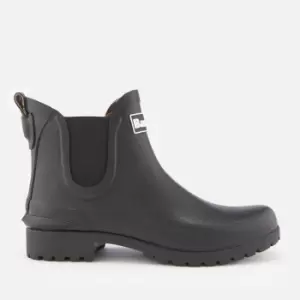 Image of Barbour Womens Wilton Chelsea Boots - Black - UK 3