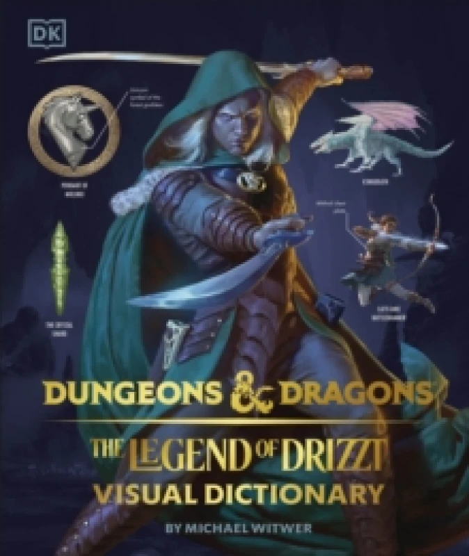 Image of Dungeons & Dragons The Legend of Drizzt Visual Dictionary Hardback