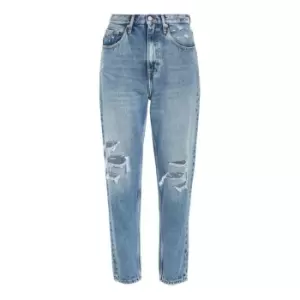 Image of Tommy Jeans Mom Jean Uhr Tpr CG8019 - Blue