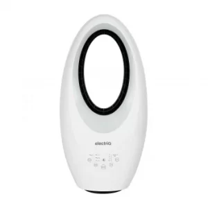 Image of electriQ eiQ-AM07 24" Bladeless Quiet Tower Fan with Mood Light