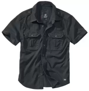 Image of Brandit Vintage Short Sleeve Short-sleeved Shirt black