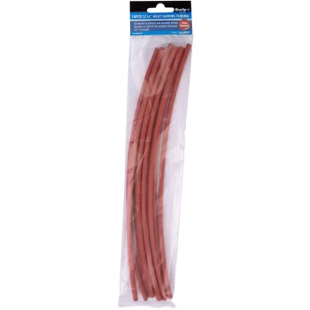 Image of Bluespot - 40512 10 Piece 300mm (12') 3/16' Red Heat Shrink Tubing
