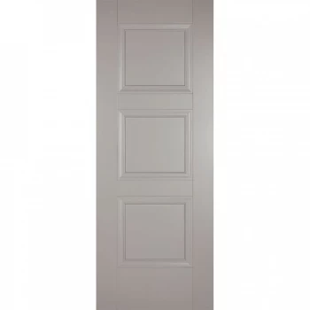 Image of LPD Amsterdam Panel Grey Primed Internal Door - 1981mm x 686mm (78 inch x 27 inch)