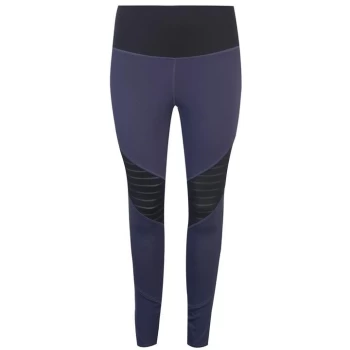 Image of Reebok Mesh Tights Ladies - Blue