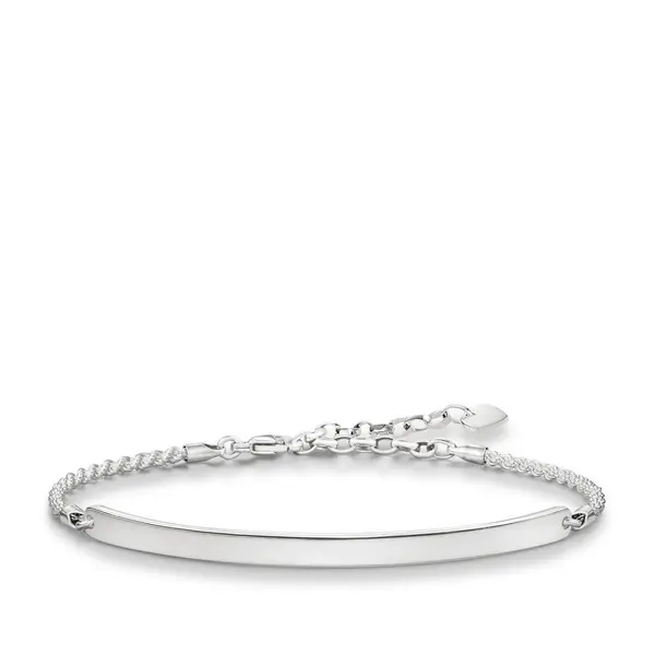 Image of Thomas Sabo Love Bridge Thomas Sabo 925 Sterling Silver Bracelet LBA00