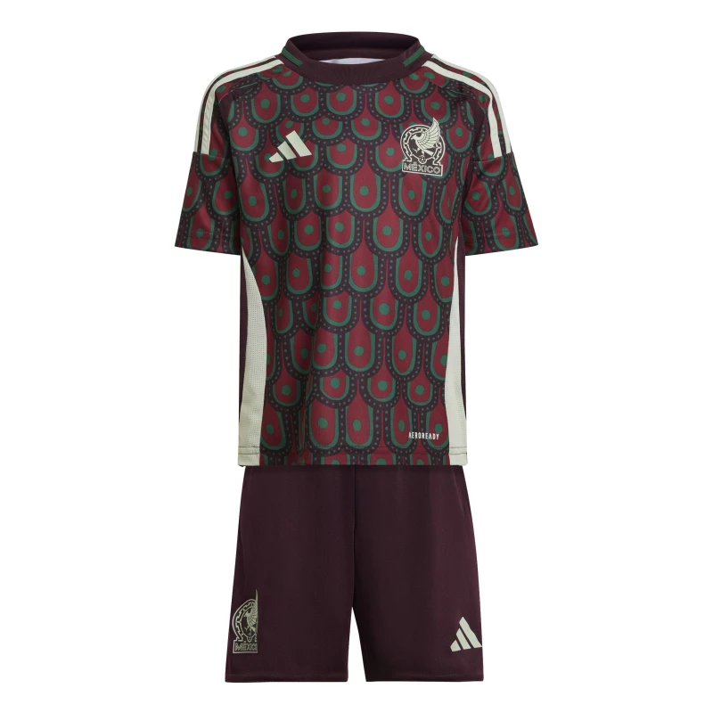 Image of adidas Kids adidas Mexico Home Mini Kit 2024 Multicolor unisex 2-3 Years