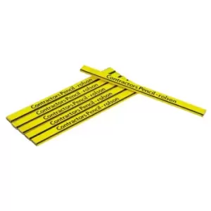 Image of Rolson Carpenters Pencils, Pack of 6
