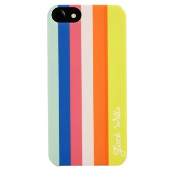 Image of Jack Wills Flint Rainbow iPhone 6/6S/7 Case - White