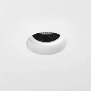 Image of LED 1 Light Recessed Spotlight Matt White, Fire Rated