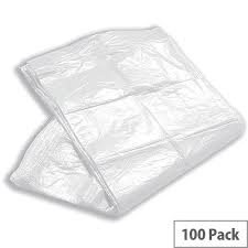 Image of Facilities 40 L Swing Bin Liner Medium Duty W330xD220xH750mm 12 Micron