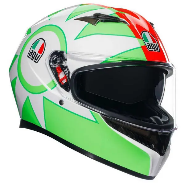 Image of AGV K3 E2206 MPLK Rossi Mugello 2018 005 Full Face Helmet XS