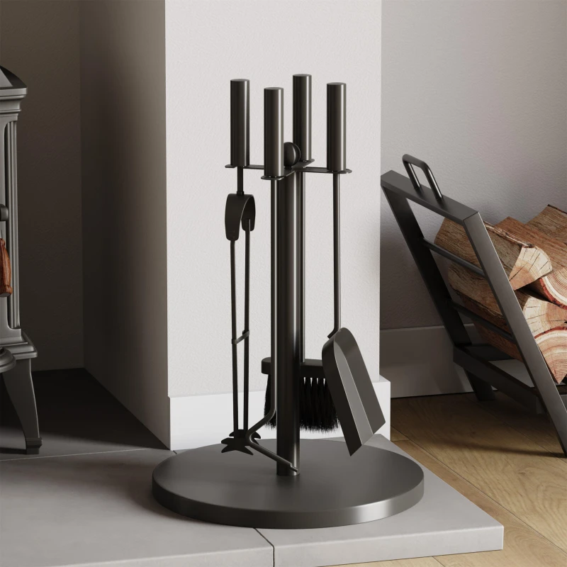 Image of Lassic Fire Vida 5 Piece Warwick Companion Set Black unisex 5 Piece