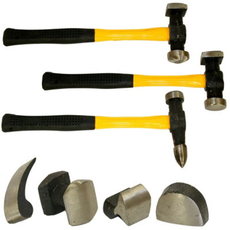 Image of Toolzone 7 Piece Fibre Body Repair Kit KDPAU187