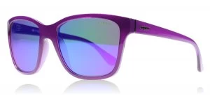 Image of Vogue VO2896S Sunglasses Dark Violet Transparent 22774V 54mm