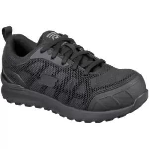 Image of Skechers Womens/Ladies Bulklin Ayak Safety Shoes (4 UK) (Black) - Black