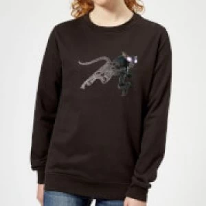 Image of Fantastic Beasts Tribal Matagot Womens Sweatshirt - Black - 4XL
