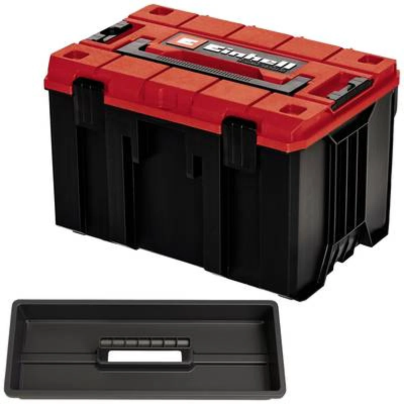 Image of Einhell Einhell E-Case M 4540021 Transport case Polypropylene Red, Black (L x W x H) 442 x 330 x 290 mm 4540021