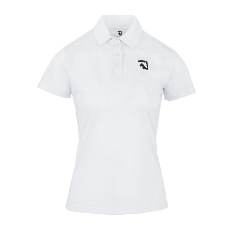 Image of Requisite Polo Top Womens - White White 10