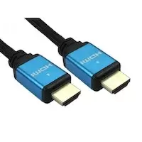 Image of OcUK Value 3Mtr HDMI v2.1 Braided Cable - Blue