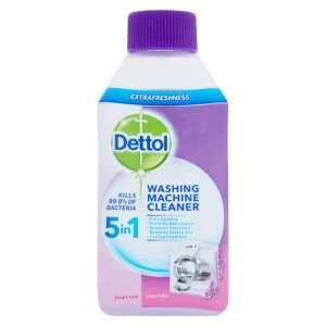 Image of Dettol Washing Machine Cleaner Lavender 250ml