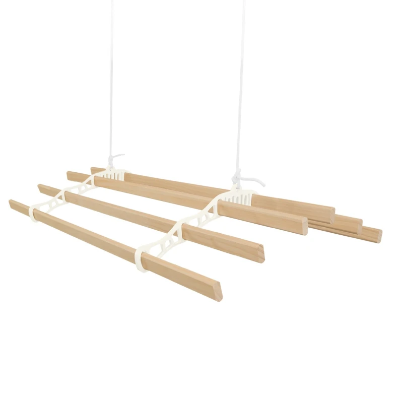 Image of Monstershop Clothing Airer Ceiling Pulley - Ivory - 1.8m Ivory