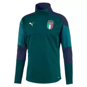 Image of 2019-2020 Italy Puma Training Fleece (Pine)