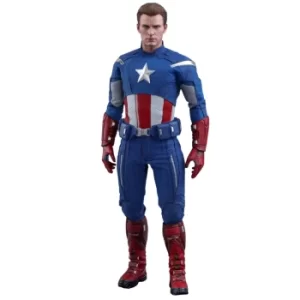 Image of Hot Toys Marvel Avengers: Endgame Movie Masterpiece Action Figure 1/6 Captain America (2012 Version) 30 cm