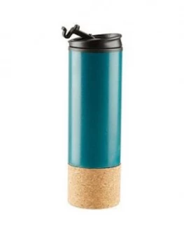 Image of Premier Housewares Mimo Travel Mug With Cork Base ; Turquoise