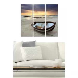 Image of MDF55143226 Multicolor Decorative MDF Painting (3 Pieces)