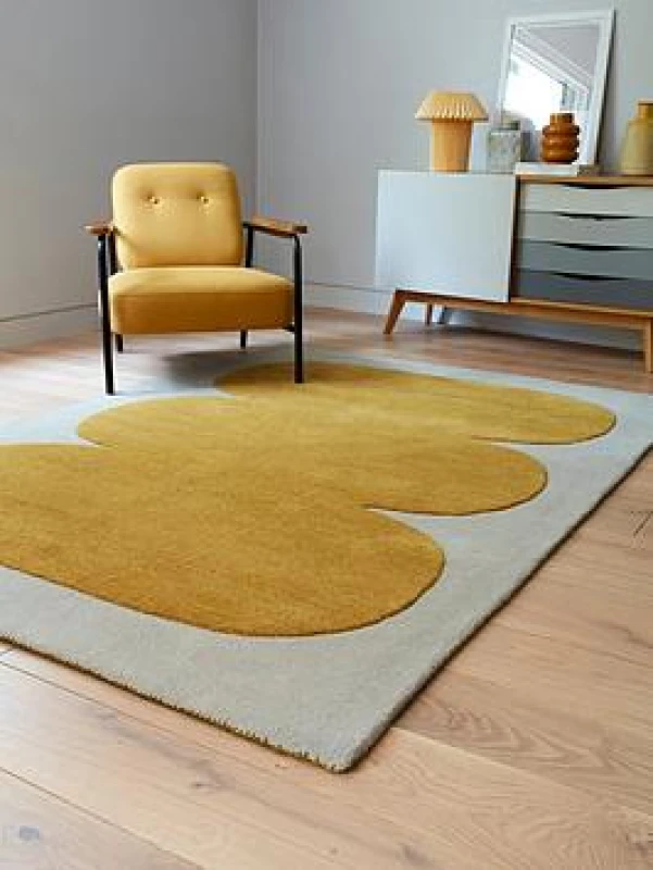 Image of Asiatic Canvas 200X290Cm 04 Sculpt Rug, Orange CANV2002900004